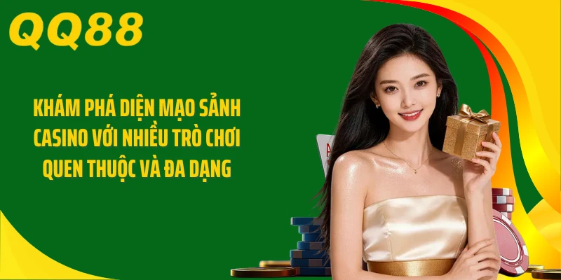 Khám phá diện mạo sảnh casino với nhiều trò chơi quen thuộc và đa dạng