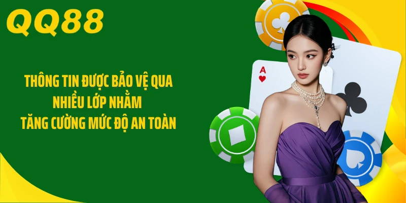 Thông tin được bảo vệ qua nhiều lớp nhằm tăng cường mức độ an toàn